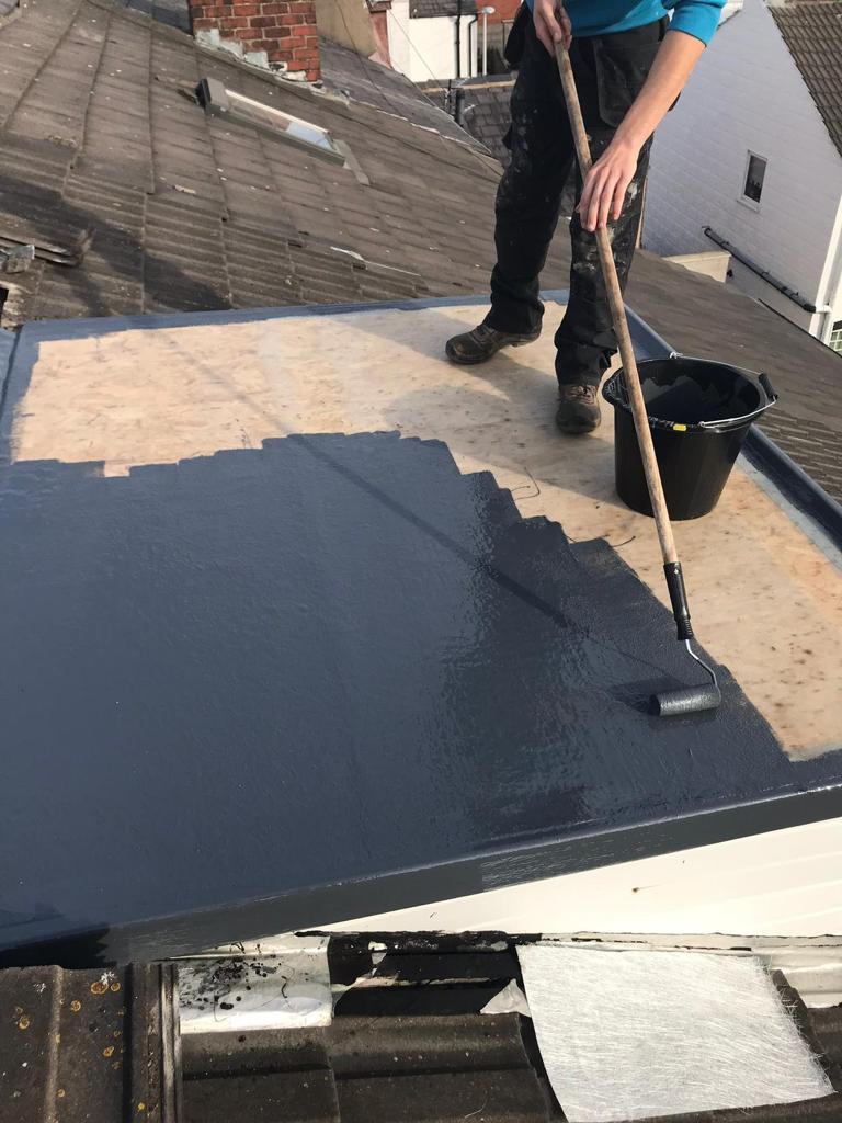 Completed Flat Roof